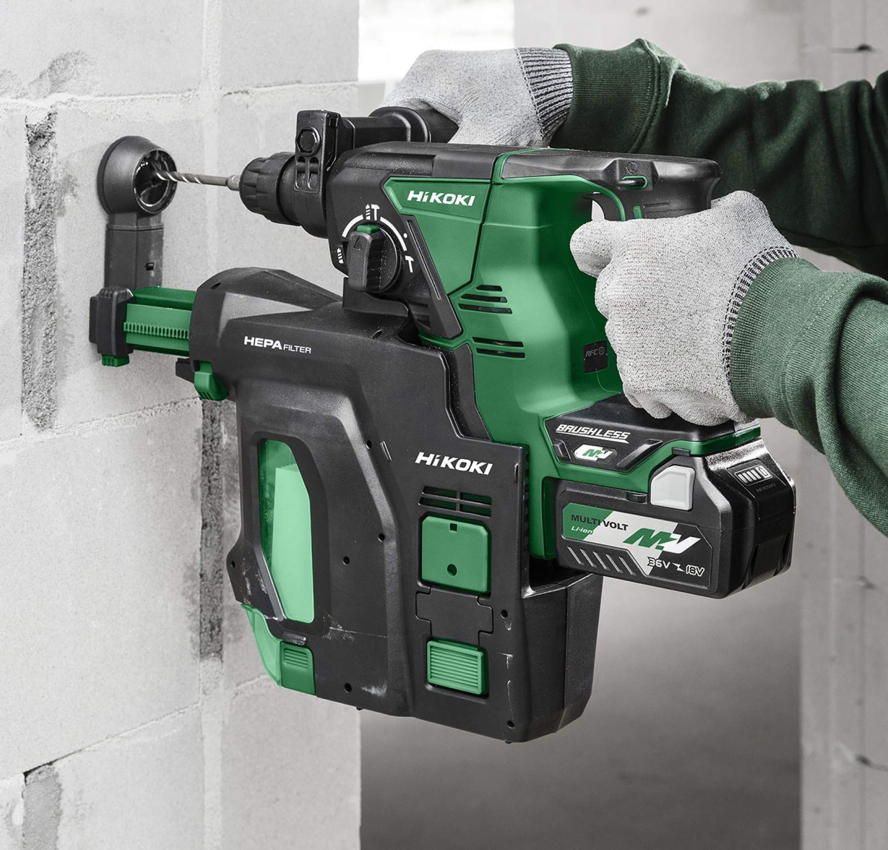 MULTI VOLT(36V) Brushless SDS-Plus Hammer 