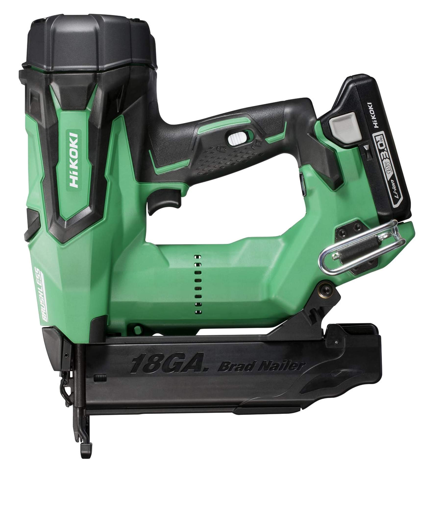 18V 18 Gauge Brushless Straight Brad Nailer