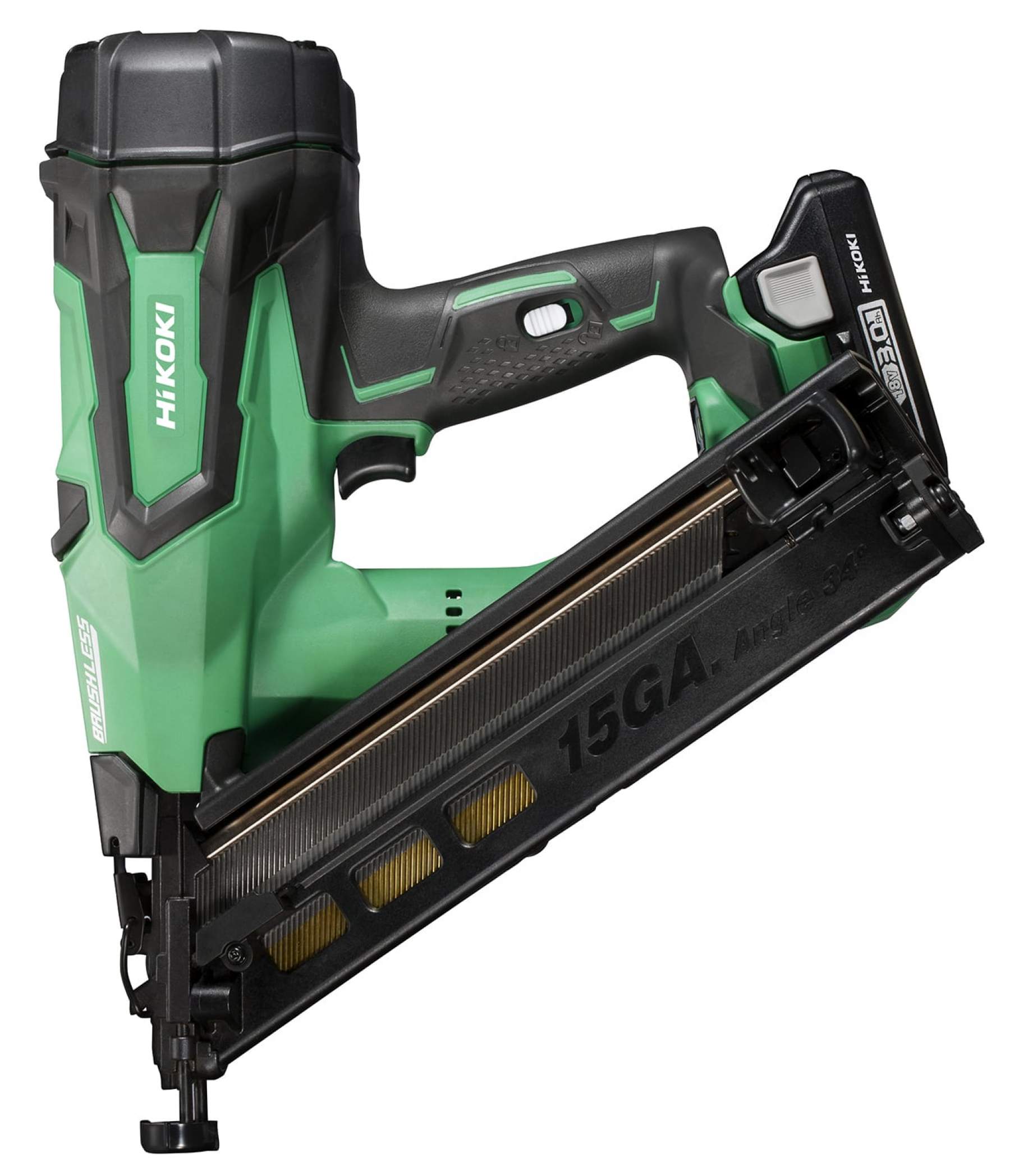 18V 15 Gauge Brushless Angled Finish Nailer